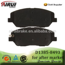 High quality D1385-8493 Front brake pad for 2009 Borrego